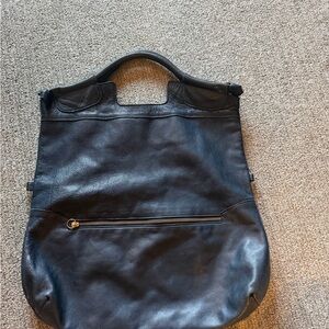 Foley + Corinna Black Leather MM in Handbag